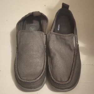 Crocs Grey Slip-On Shoes